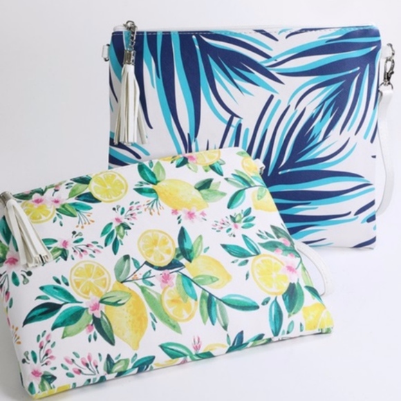 Bellanblue Handbags - Lemon Love Crossbody/clutch   